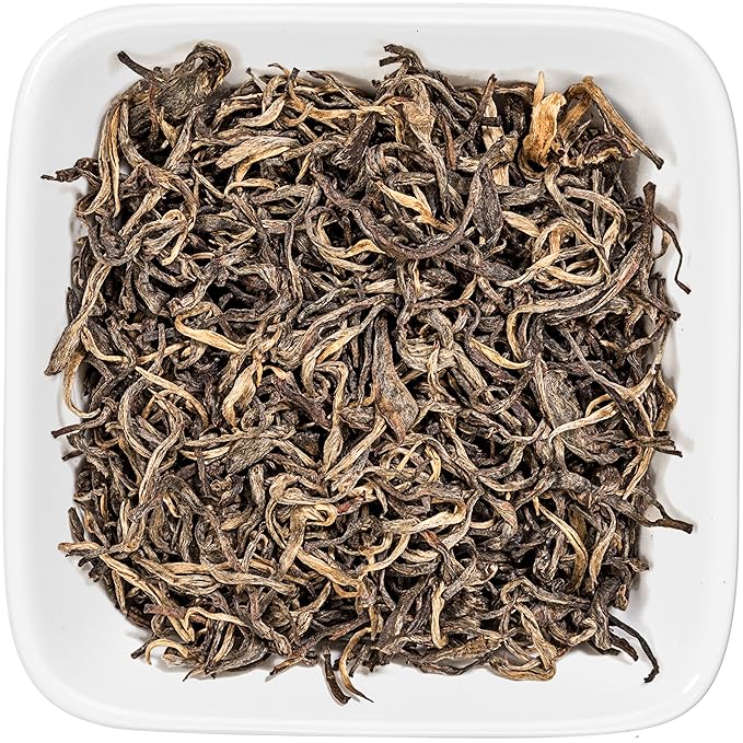 Tealyra - Golden Dragon Yellow Tea - Rare Unique Loose Leaf Tea - Antioxidants Rich - Caffeine Medium - 112g (4-ounce) - Bloomnest
