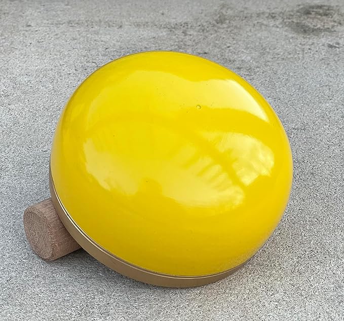 DharmaObjects Tibetan Solar Plexus Chakra Premium Palm Size Singing Bowl Gift Box Set - Bloomnest