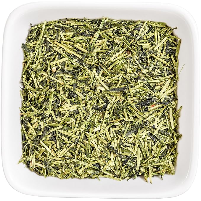 Tealyra - Premium Kukicha Twig Kabuse - Japanese Green tea - Loose Leaf Tea - Mild Slightly Nutty Flavour - High Level of Antioxidants - Caffeine Level Low - 200g - Bloomnest