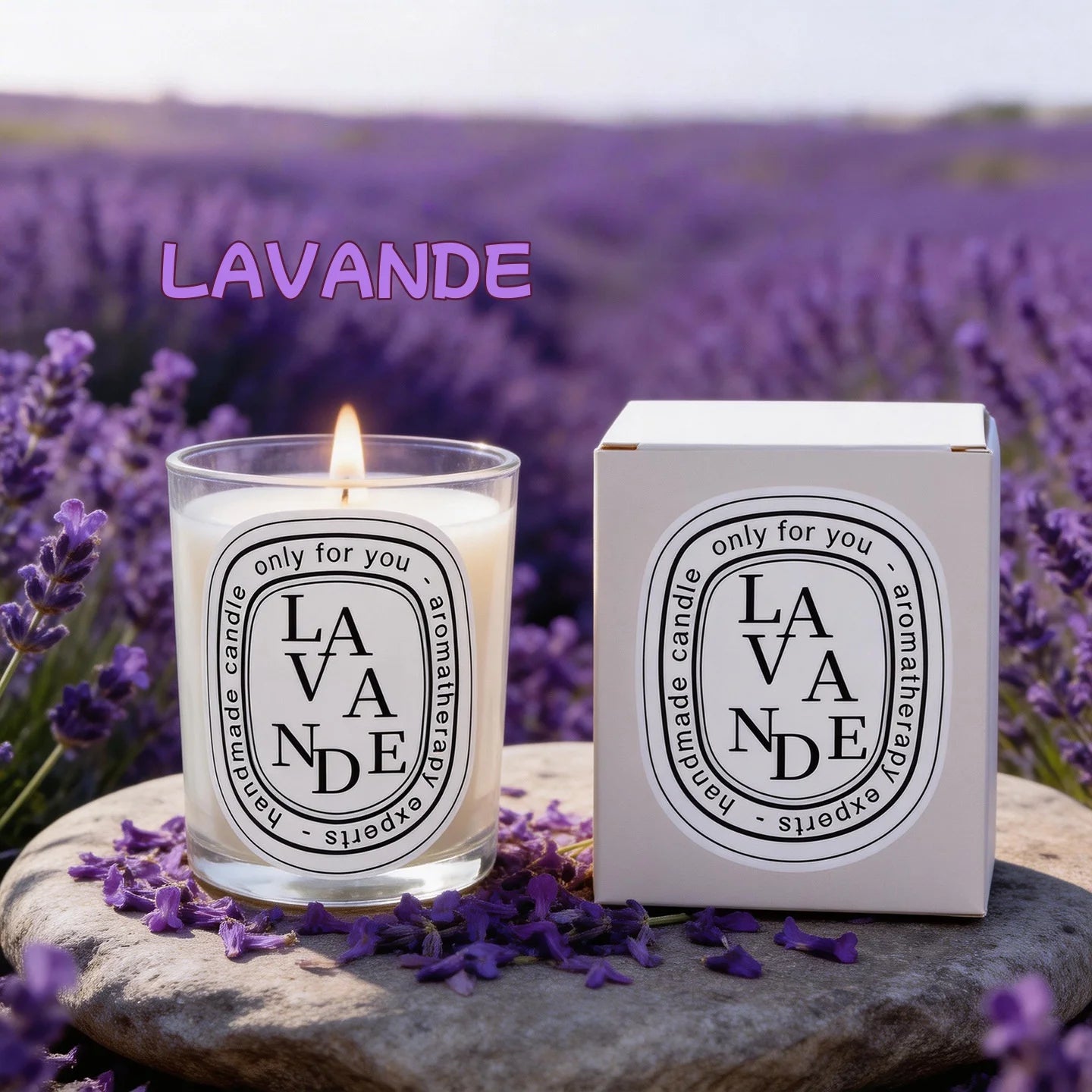 Romantic Transparent Scented Fragrance Candle Light Gift Scented Aromatic Candles Guest Gift Candles Wedding Candles Candle Jar